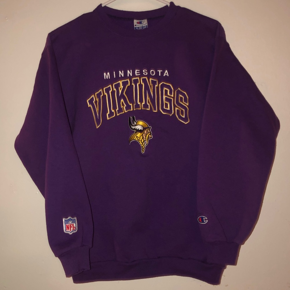 Youth Vikings crewneck